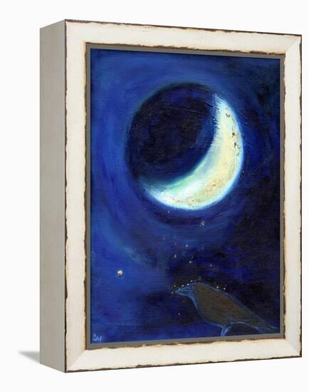 July Moon, 2014-Nancy Moniz-Framed Premier Image Canvas