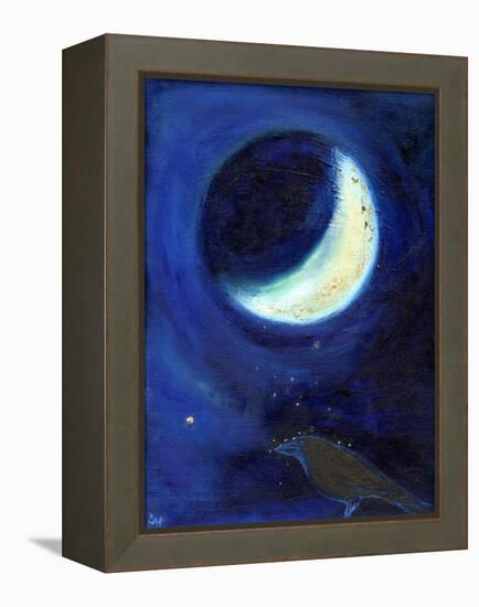 July Moon, 2014-Nancy Moniz-Framed Premier Image Canvas