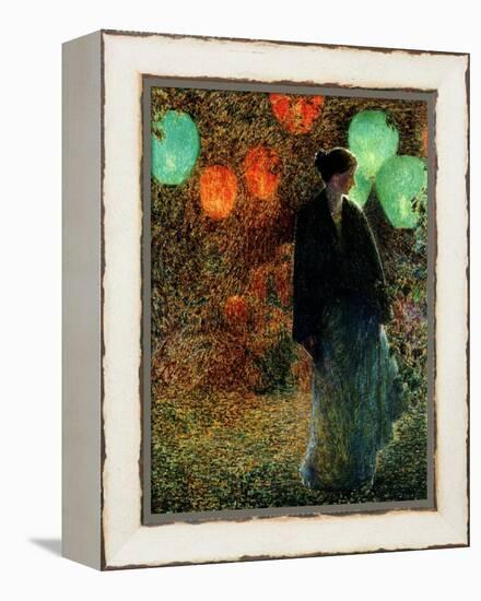 July Night, 1898-Childe Hassam-Framed Premier Image Canvas