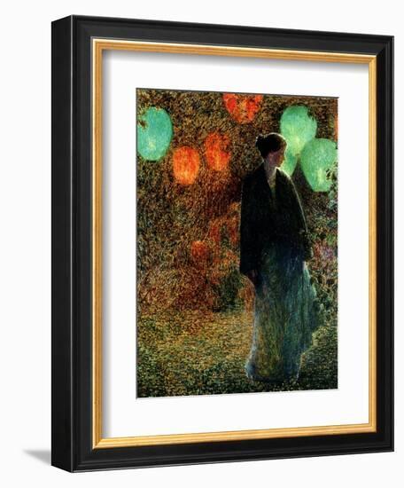 July Night, 1898-Childe Hassam-Framed Giclee Print