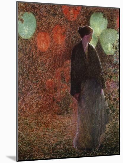 July Night-Childe Hassam-Mounted Giclee Print