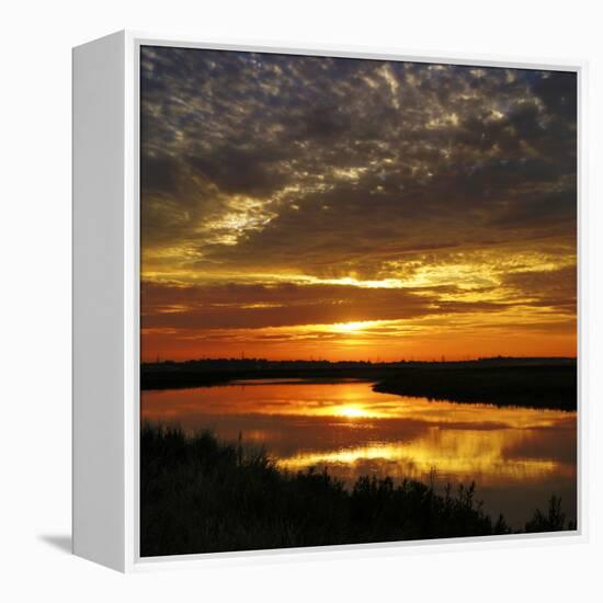 July Sunrise-Adrian Campfield-Framed Premier Image Canvas