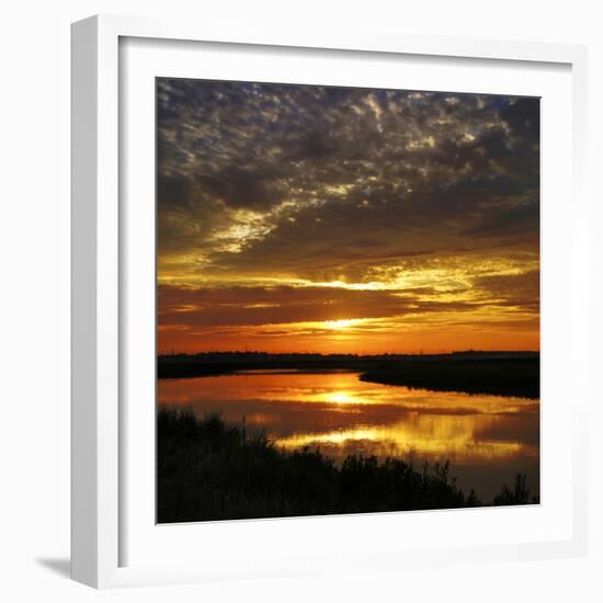 July Sunrise-Adrian Campfield-Framed Photographic Print