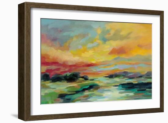 July Sunset-Silvia Vassileva-Framed Premium Giclee Print