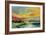 July Sunset-Silvia Vassileva-Framed Art Print