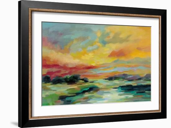 July Sunset-Silvia Vassileva-Framed Art Print