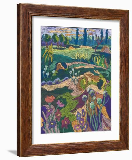 July Terrain, 2008-Marta Martonfi-Benke-Framed Giclee Print