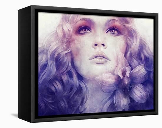 July-Anna Dittman-Framed Stretched Canvas