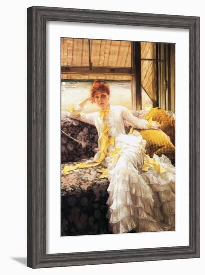 July-James Tissot-Framed Art Print