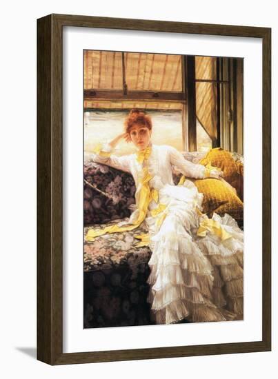 July-James Tissot-Framed Art Print