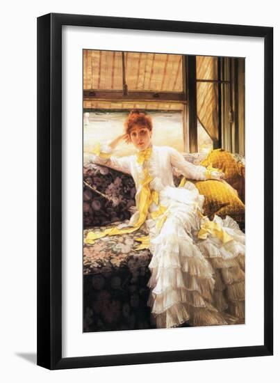 July-James Tissot-Framed Art Print