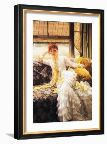 July-James Tissot-Framed Art Print