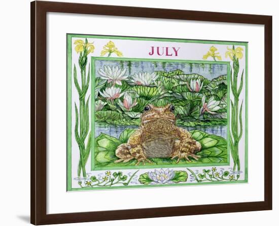 July-Catherine Bradbury-Framed Giclee Print