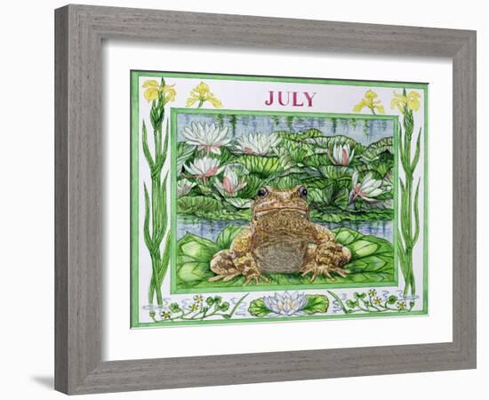 July-Catherine Bradbury-Framed Giclee Print