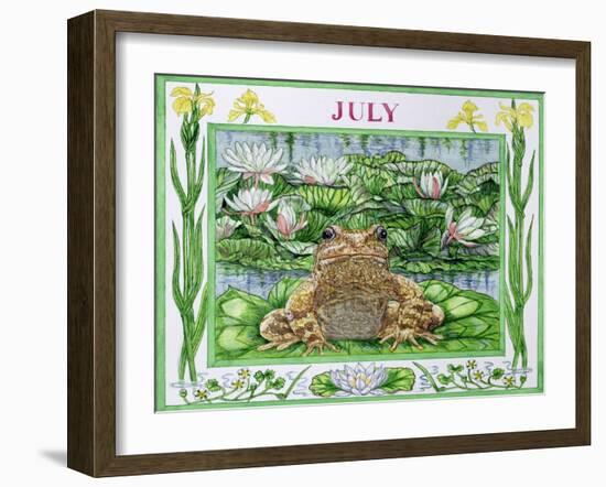 July-Catherine Bradbury-Framed Giclee Print