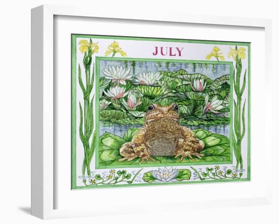 July-Catherine Bradbury-Framed Giclee Print