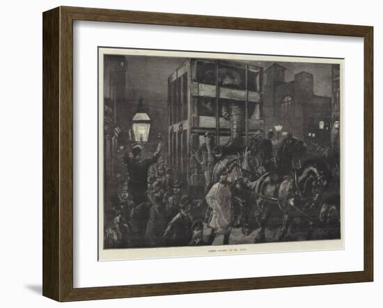 Jumbo's Journey to the Docks-William Heysham Overend-Framed Giclee Print