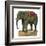 Jumbo Standing Ready to Give Someone a Ride-null-Framed Art Print