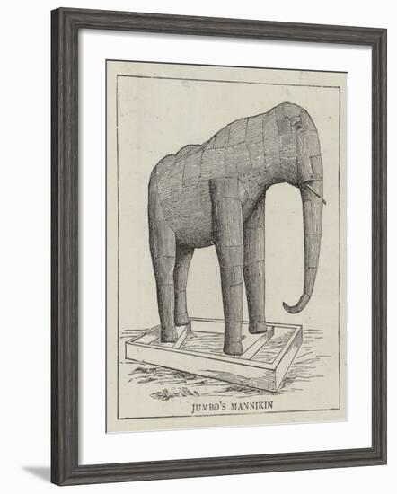 Jumbo Stuffed-null-Framed Giclee Print