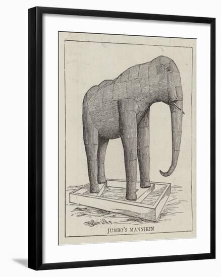 Jumbo Stuffed-null-Framed Giclee Print