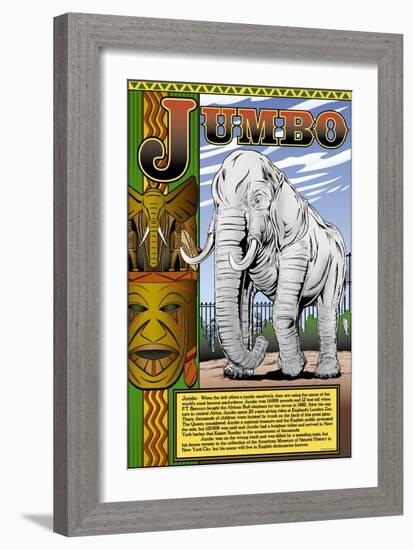 Jumbo-Wilbur Pierce-Framed Art Print