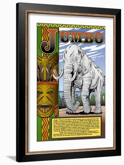 Jumbo-Wilbur Pierce-Framed Art Print