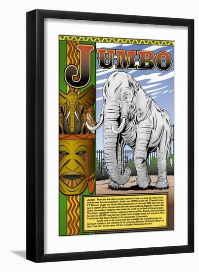 Jumbo-Wilbur Pierce-Framed Art Print