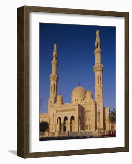 Jumeira Mosque, Dubai, United Arab Emirates, Middle East, Africa-Charles Bowman-Framed Photographic Print