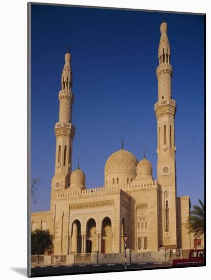 Jumeira Mosque, Dubai, United Arab Emirates, Middle East, Africa-Charles Bowman-Mounted Photographic Print