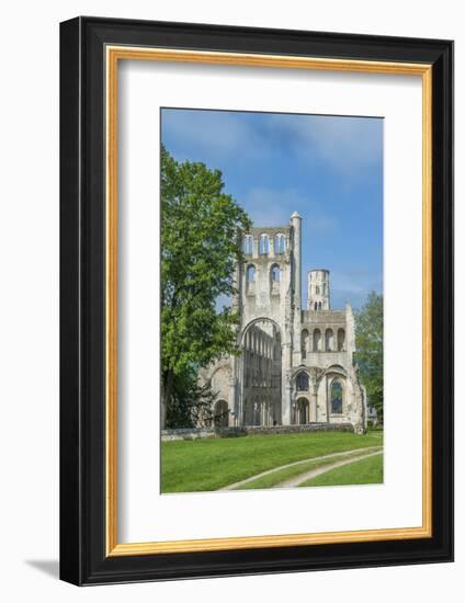 Jumieges Abbey, Jumieges, Normandy, France-Jim Engelbrecht-Framed Photographic Print