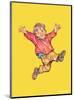 Jump - Alfie Illustrated Print-Shirley Hughes-Mounted Art Print