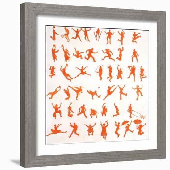 Jump of Life-Farrell Douglass-Framed Giclee Print