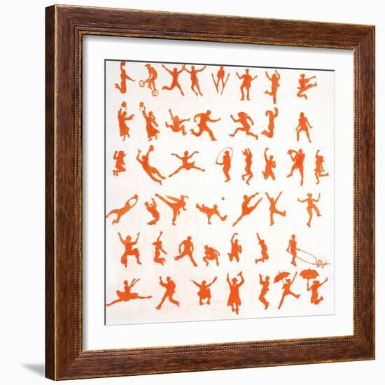 Jump of Life-Farrell Douglass-Framed Giclee Print