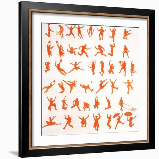 Jump of Life-Farrell Douglass-Framed Giclee Print