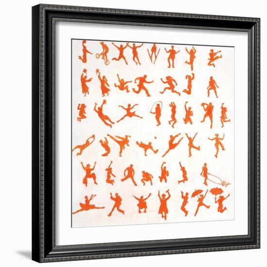 Jump of Life-Farrell Douglass-Framed Giclee Print