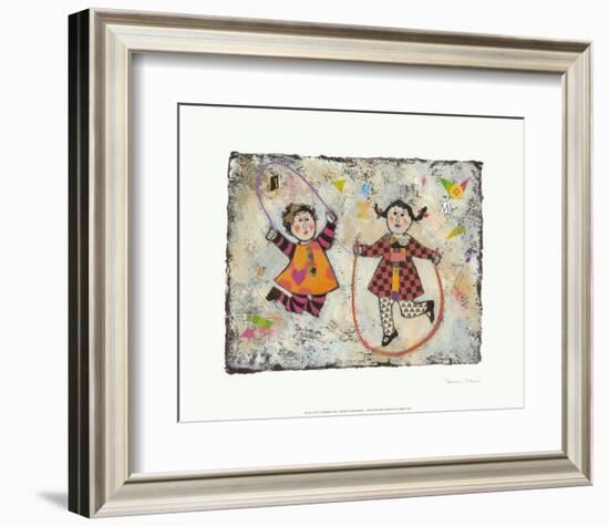 Jump!-Barbara Olsen-Framed Art Print