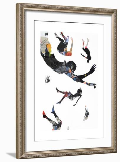 Jump-Alex Cherry-Framed Art Print