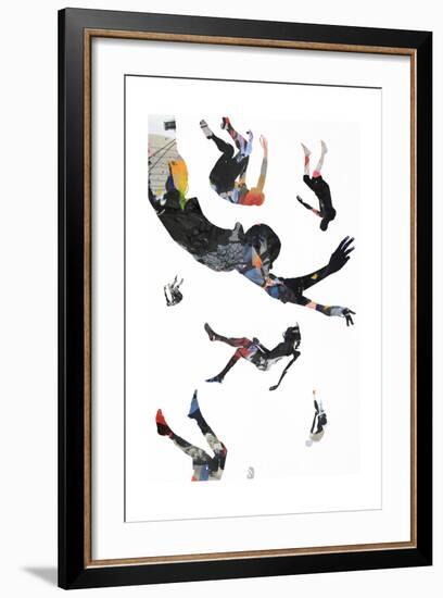 Jump-Alex Cherry-Framed Art Print