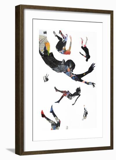 Jump-Alex Cherry-Framed Art Print