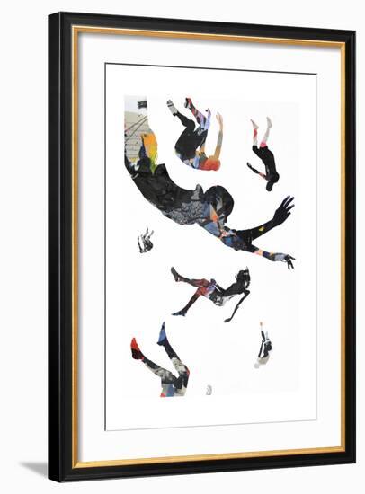 Jump-Alex Cherry-Framed Art Print