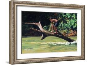 Jump-Colin Bootman-Framed Giclee Print