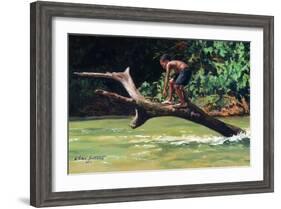 Jump-Colin Bootman-Framed Giclee Print