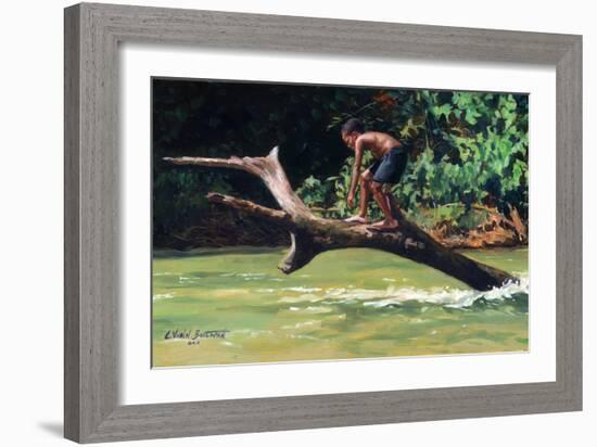 Jump-Colin Bootman-Framed Giclee Print