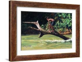 Jump-Colin Bootman-Framed Giclee Print