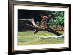 Jump-Colin Bootman-Framed Giclee Print