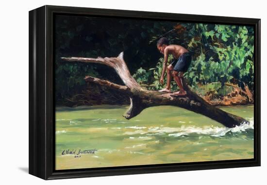 Jump-Colin Bootman-Framed Premier Image Canvas