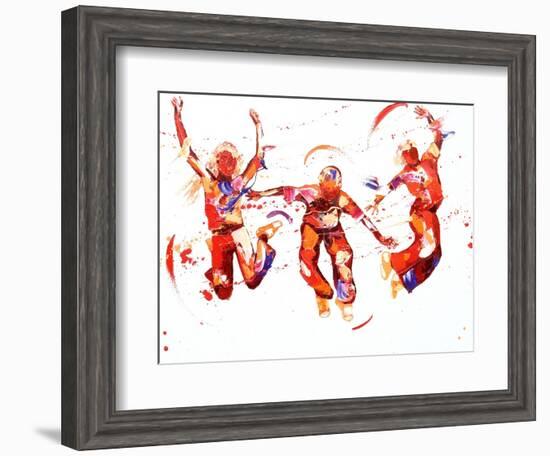 Jump-Penny Warden-Framed Giclee Print