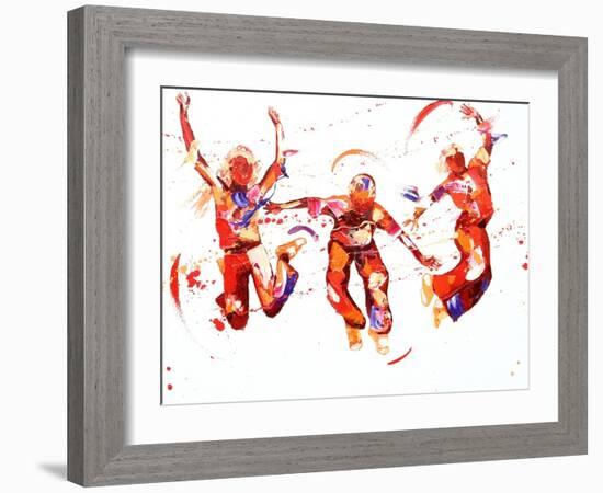 Jump-Penny Warden-Framed Giclee Print