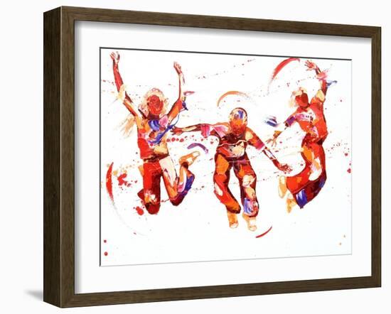 Jump-Penny Warden-Framed Giclee Print