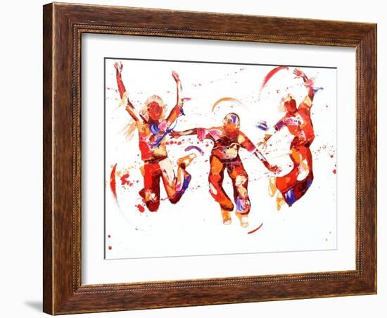 Jump-Penny Warden-Framed Giclee Print